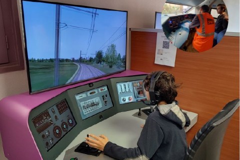 Découverte des coulisses du TER : simulateur de conduite et visite d'une rame !
