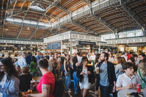 Nocturne aux halles centrales