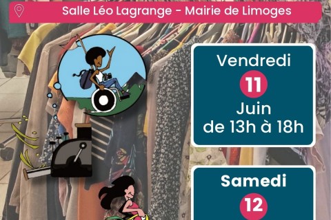 Vente au kilo de vêtements d'occasion - 11 & 12 juin 2027