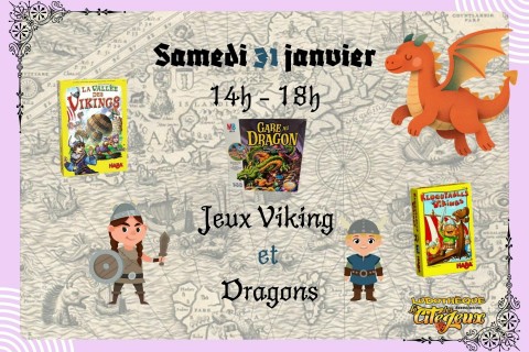 Après-midi Vikings et Dragons