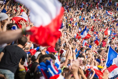 Retransmission de la demi-finale de la Coupe du monde de football