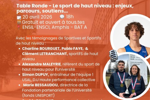 Le sport de haut niveau : enjeux, parcours, soutiens