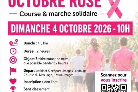 Course & marche solidaire #octobrerose