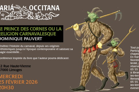Causerie « Le Prince des Cornes ou la religion carnavalesque » par Dominique Pauvert