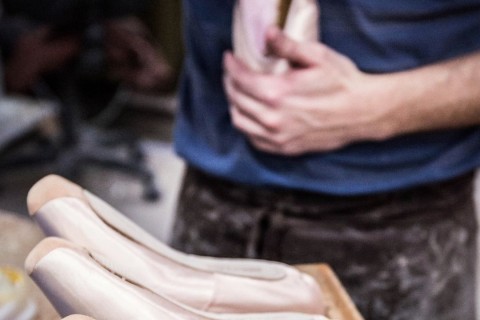 Dans les coulisses des chaussons de danse