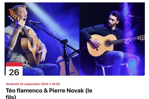 Téo flamenco & Pierre Novak (le fils)