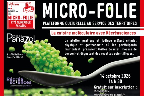 La cuisine moléculaire avec Récréasciences