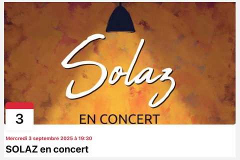 SOLAZ en concert
