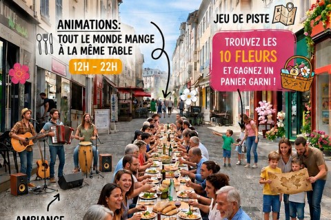 Tablée conviviale