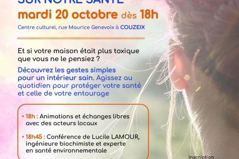 Conférence: Les impacts de notre environnement sur notre santé