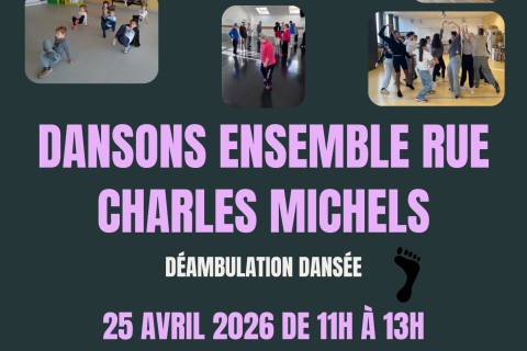Dansons ensemble rue Charles Michels