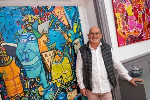 Exposition "lâcher prise" de Jean Paul Sportiello