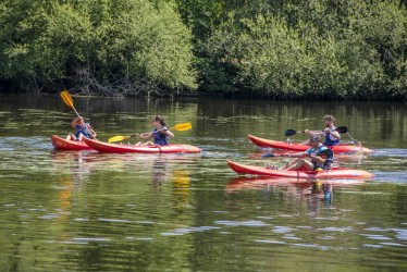 Activités estivales à la base nautique